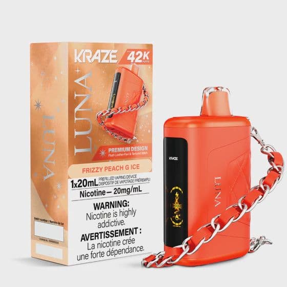 Kraze - Luna - AB/MB/ON Frizzy Peach G Ice 20mg
