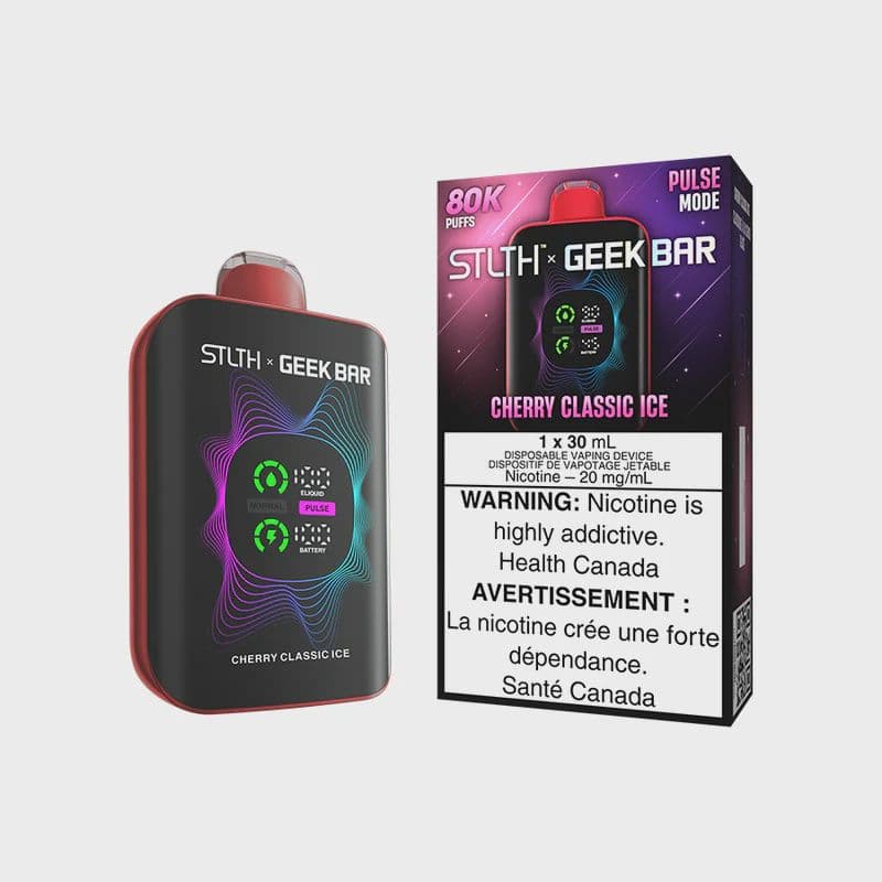 STLTH X GEEK BAR 80K Puff - AB/MB/ON Banana Burst Ice 20mg
