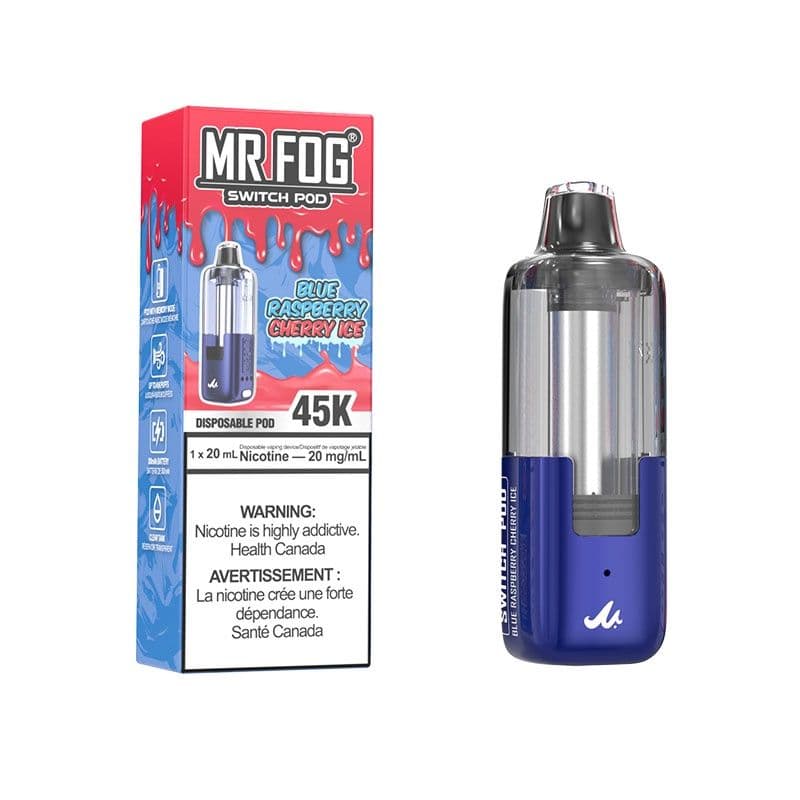 Mr. Fog Switch POD Blue Rancher Blow Pop 20mg