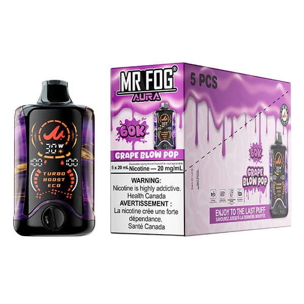 Mr. Fog - Aura 60K Puff Grape Blow Pop product image