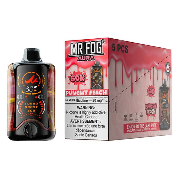 Mr. Fog - Aura 60K Puff Punchy Peach product image