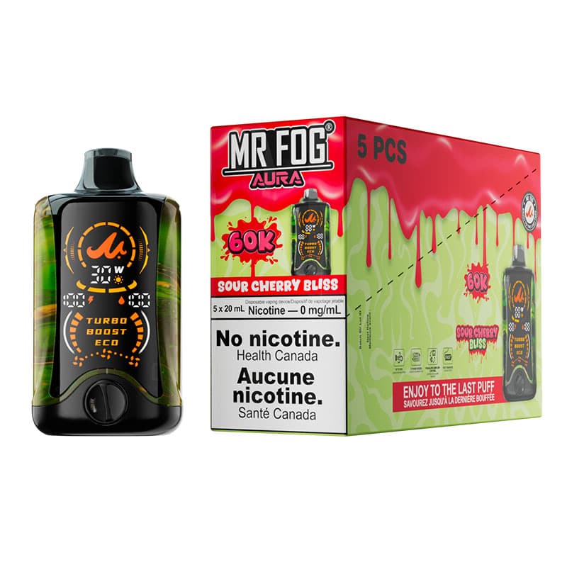 Mr. Fog - Aura 60K Puff Sour Cherry Bliss product image