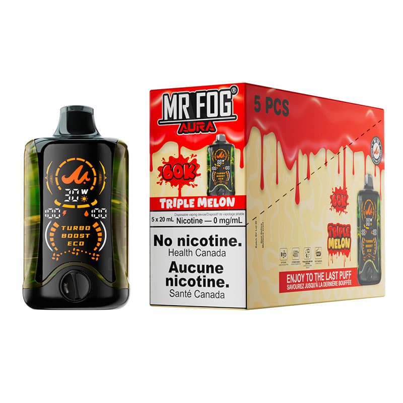 Mr. Fog - Aura 60K Puff Triple Melon product image