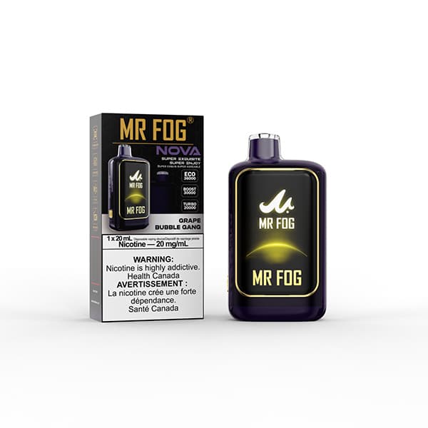 Mr. Fog - Nova - Originals Grape Bubble Gang product image
